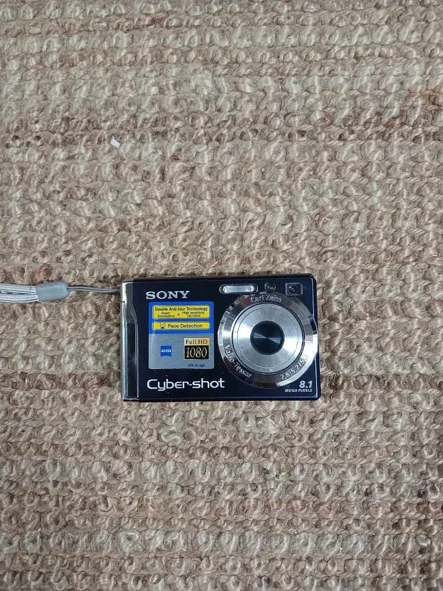 SONY  DSC - W90 블랙컬러디지털카메라